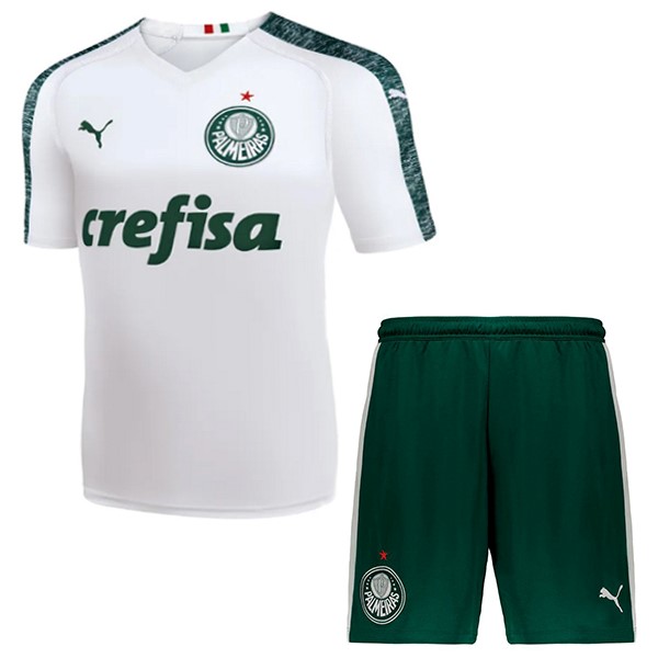 Maillot Football Palmeiras Exterieur Enfant 2019-20 Blanc